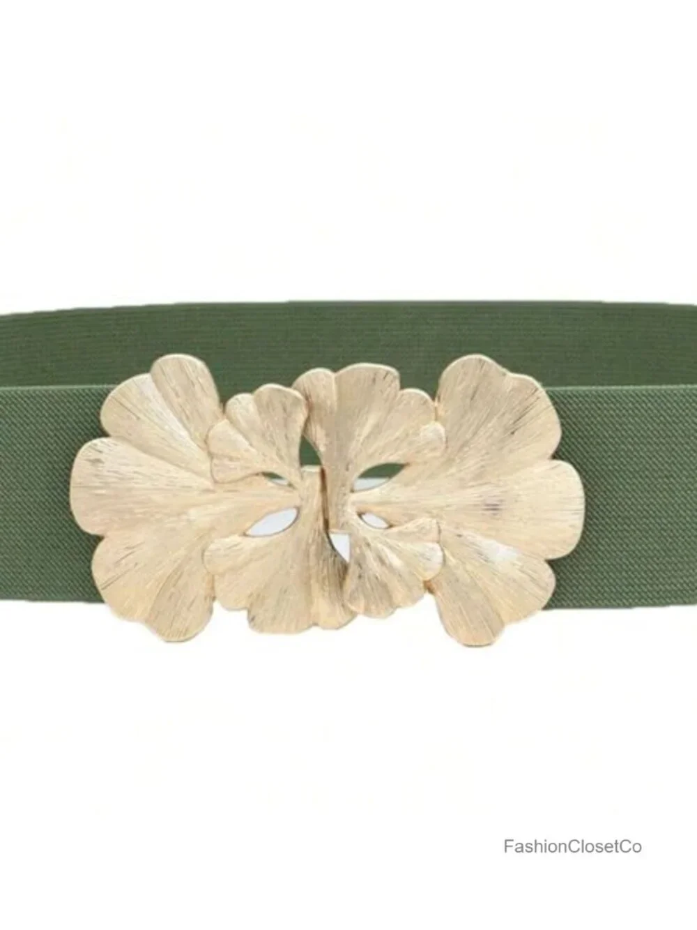 Wide Elastic Waist Belt Women Stretchy Vintage Dress Belt Adjustable